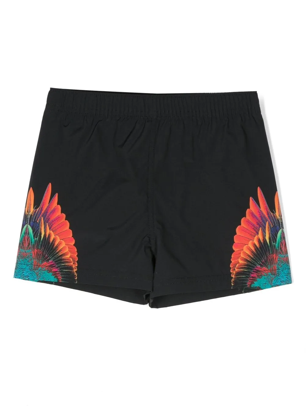 

Плавки-шорты с принтом Sunset Wings Marcelo Burlon County Of Milan Kids, черный