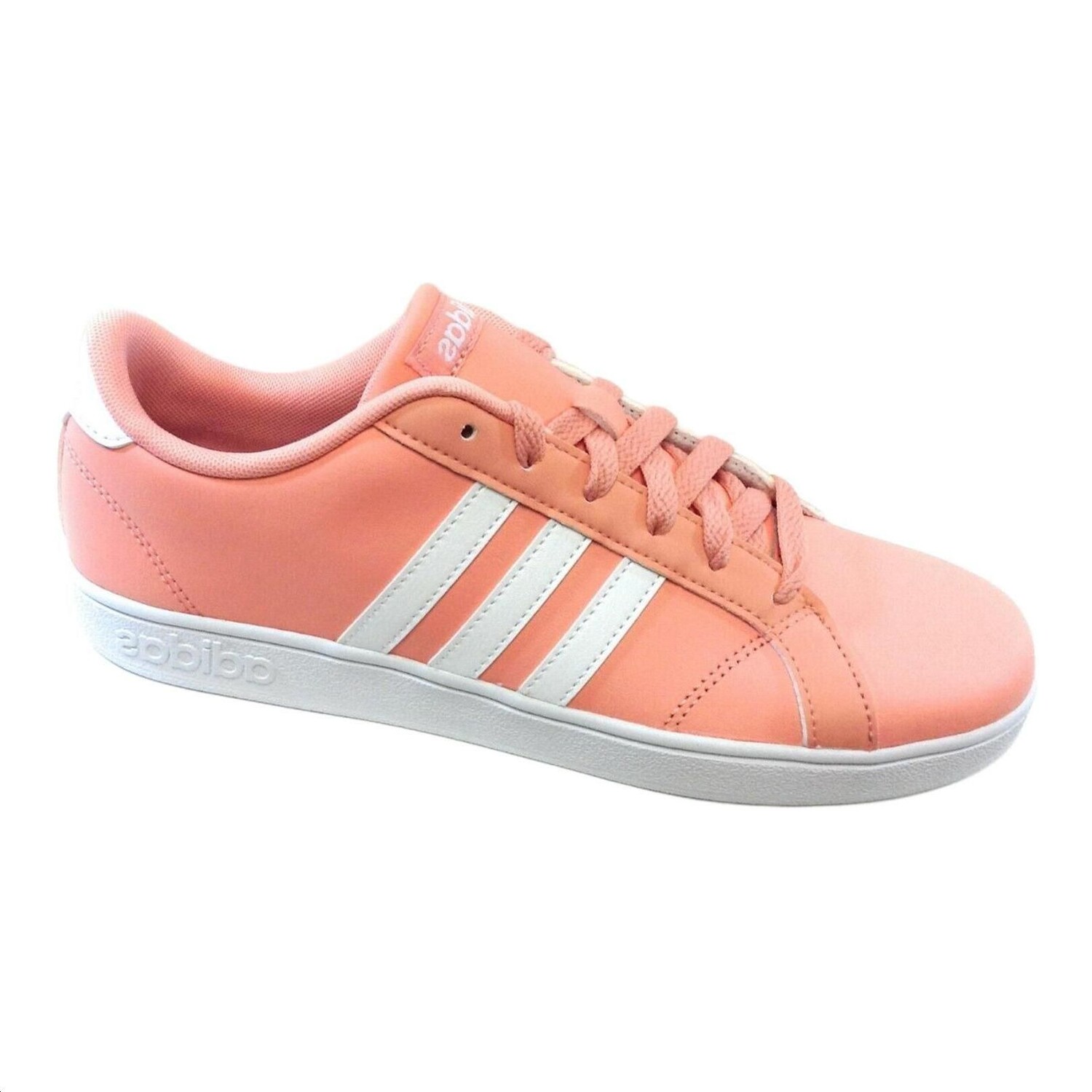 Детские кроссовки для скейтбординга GS Low-top Chalk White Adidas Neo, белый — фото 2