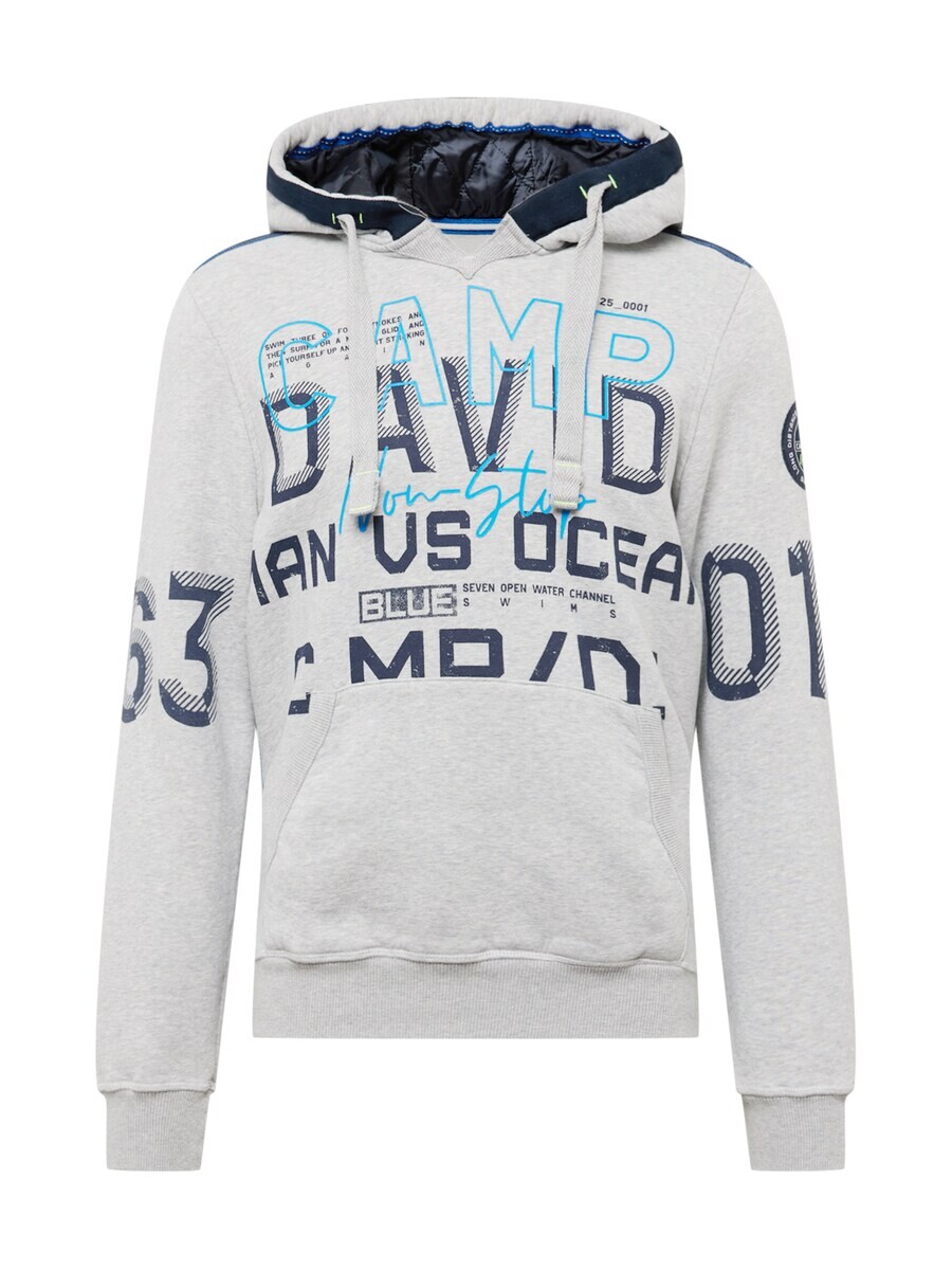 

Толстовка с капюшоном CAMP DAVID Sweatshirt Ocean´s Seven II, пятнистый серый