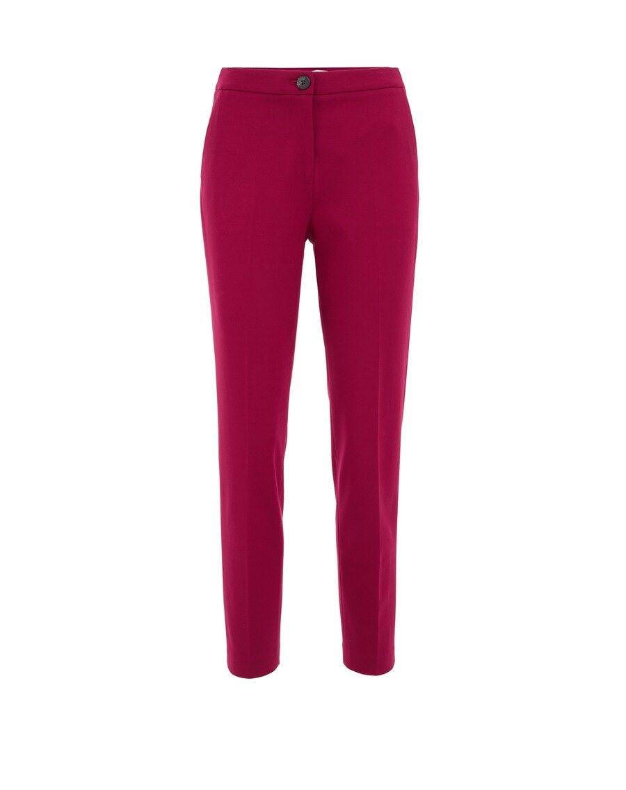 

Облегающие плиссированные брюки WE Fashion, цвет Cherry red