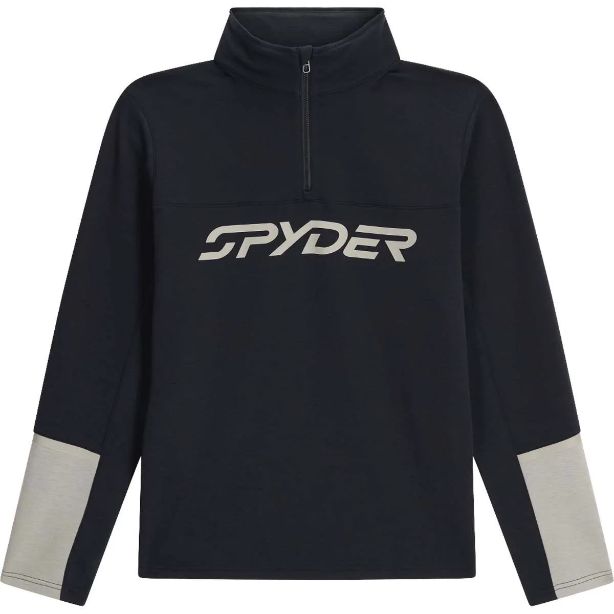 

Spyder Мужская флисовая кофта Speed 1/2 Zip Fleece, черный