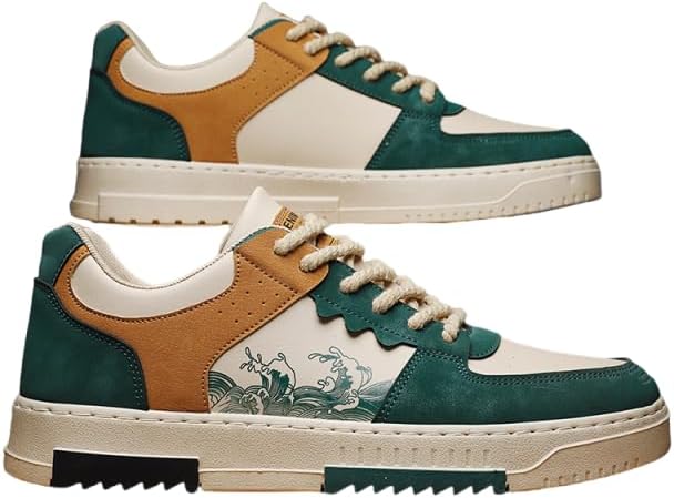 

Модные низкие повседневные кроссовки в стиле ретро, стильный дизайн для весны и осени, модные мужские кроссовки в сочетающихся цветах, на шнуровке, подходят для прогулок на свежем воздухе, в кампусе, прогулок, улицы, пробежек, путешествий Hhhchp...