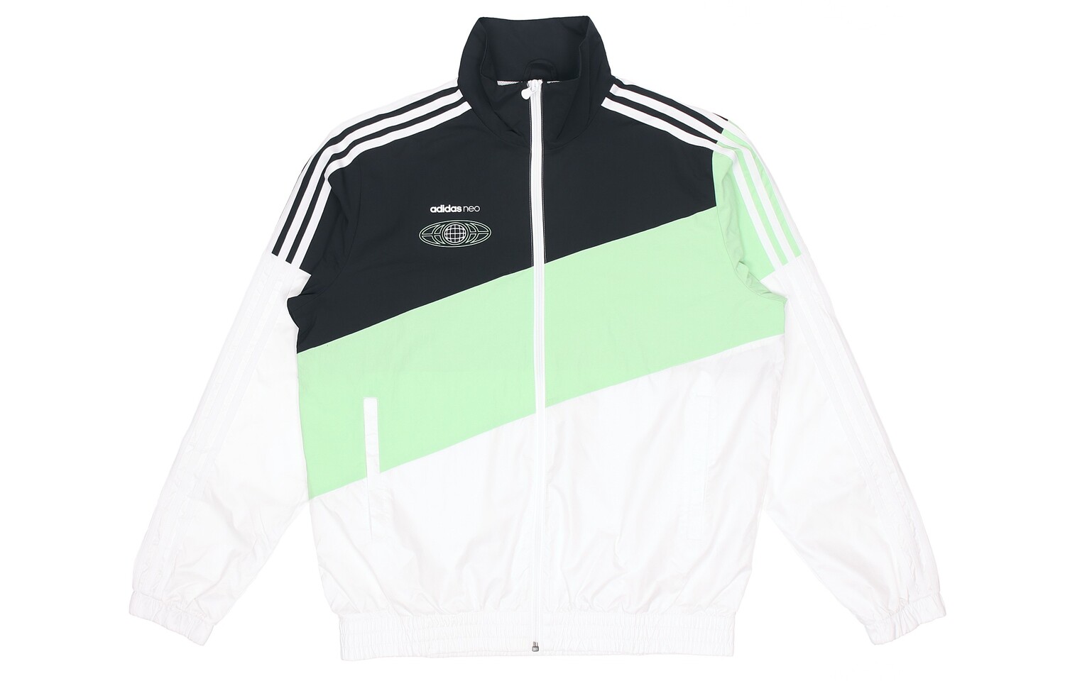 

Куртка мужская черный/зеленый многоцветная Adidas Neo