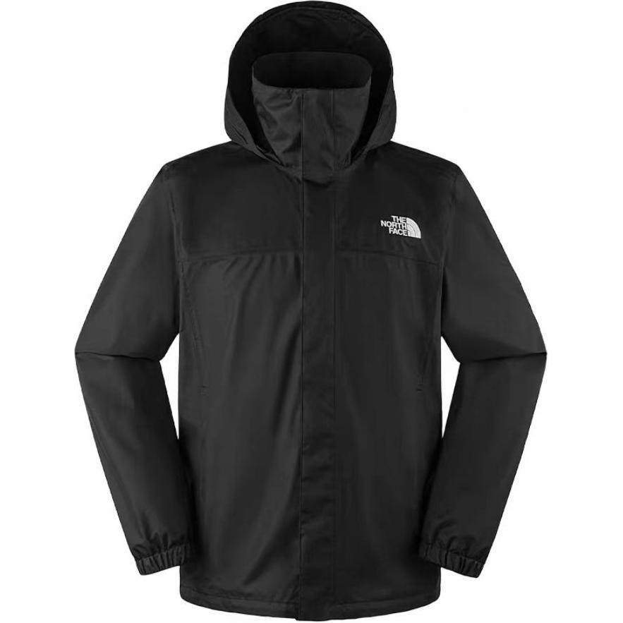

THE NORTH FACE Водонепроницаемая и ветронепроницаемая ветровка мужская черная, Black
