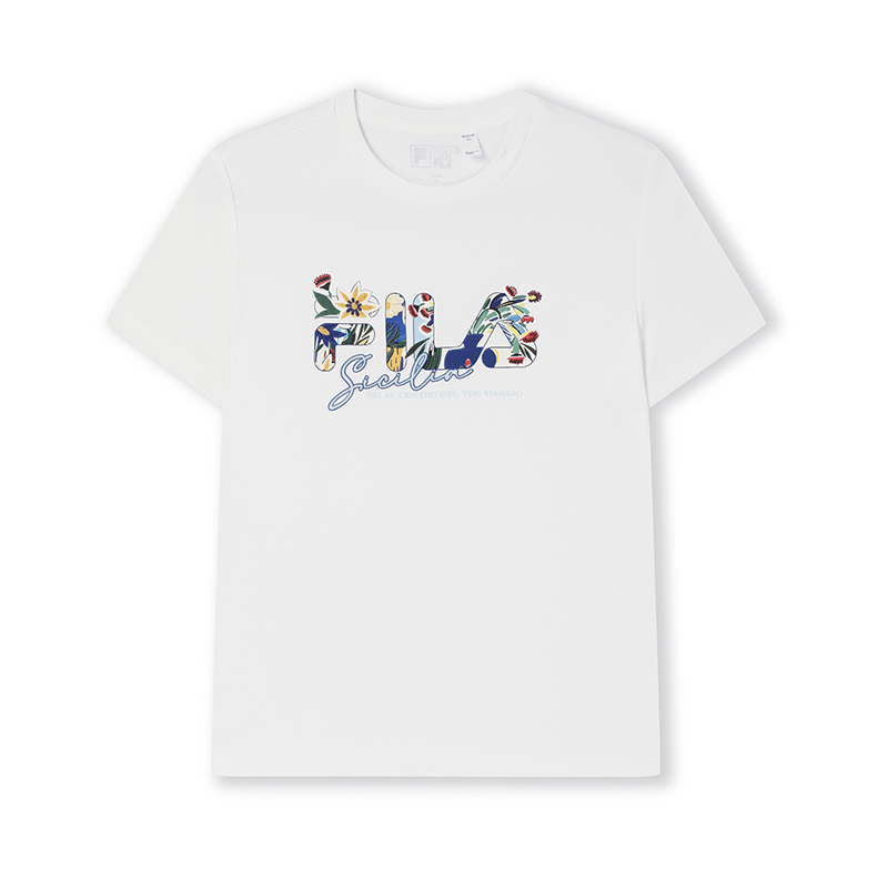 

Футболка Heritage женская cloud FILA, белый