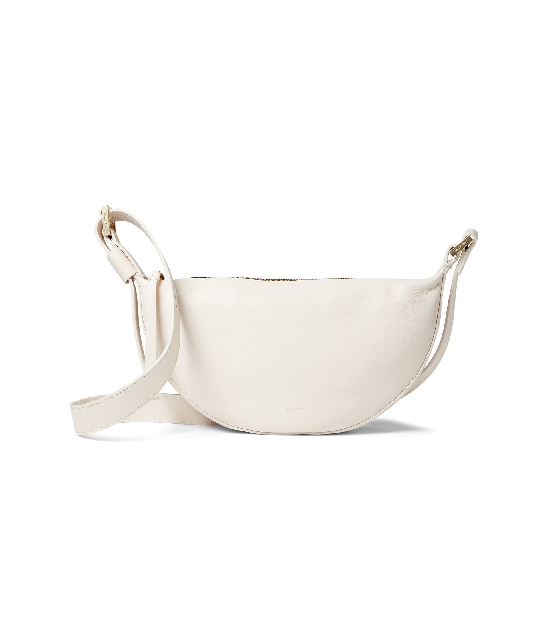 

Сумка кросс-боди AllSaints Half Moon Crossbody, белый