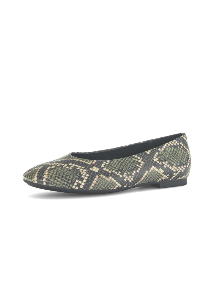 Балетки Gabor Fashion, зеленый