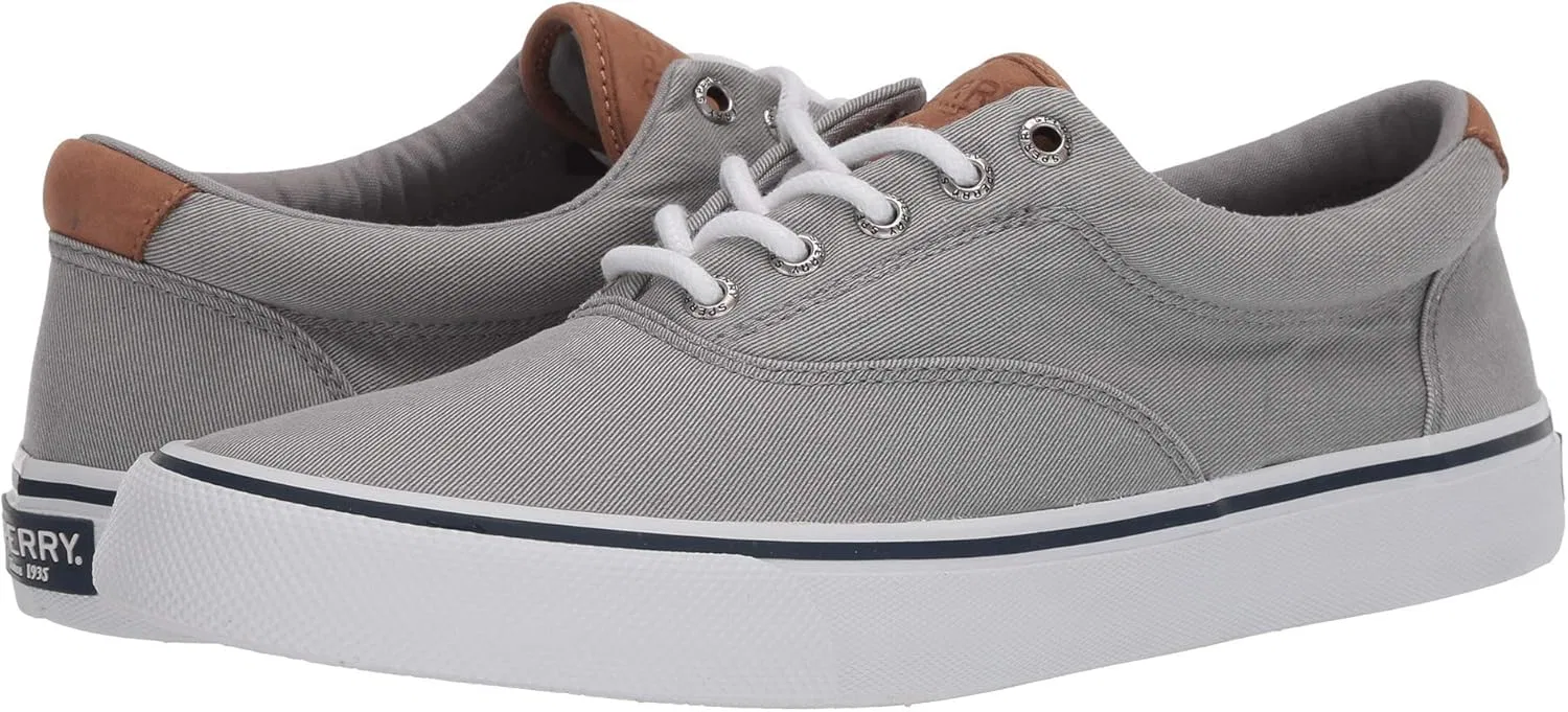 Мужские кроссовки Sperry Striper II CVO, 3-Core Sw Grey — фото 3