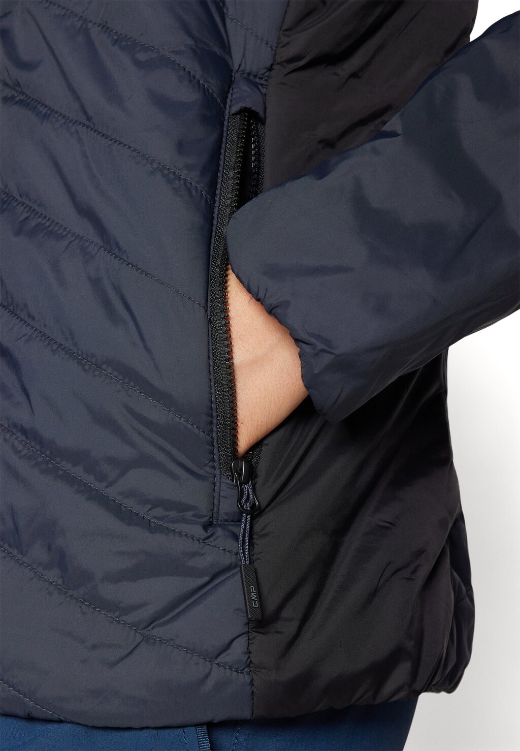 

Куртка для активного отдыха WOMAN JACKET WITH DETACHABLE SLEEVES CMP, антрацит