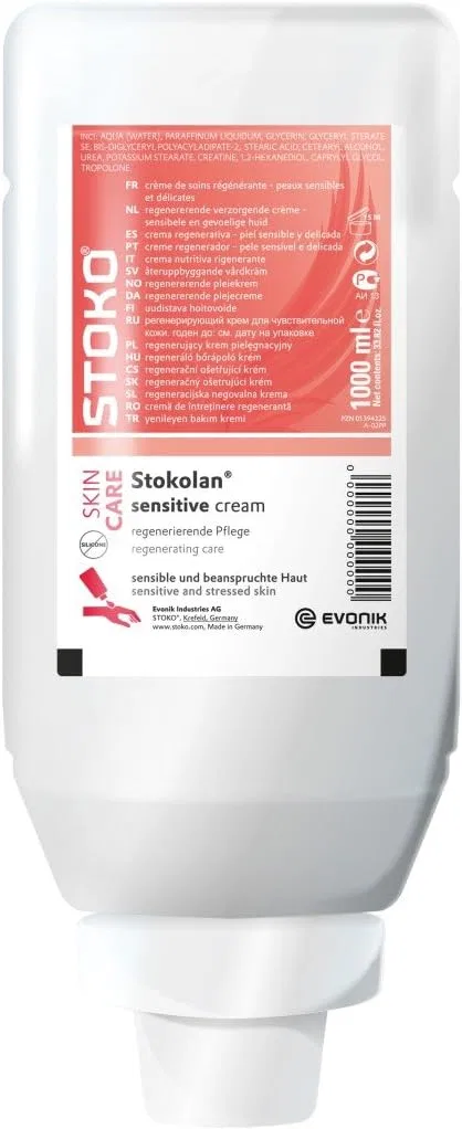 Крем Stoko Stokolan Sensitive, 1 литр Sc Johnson Professional