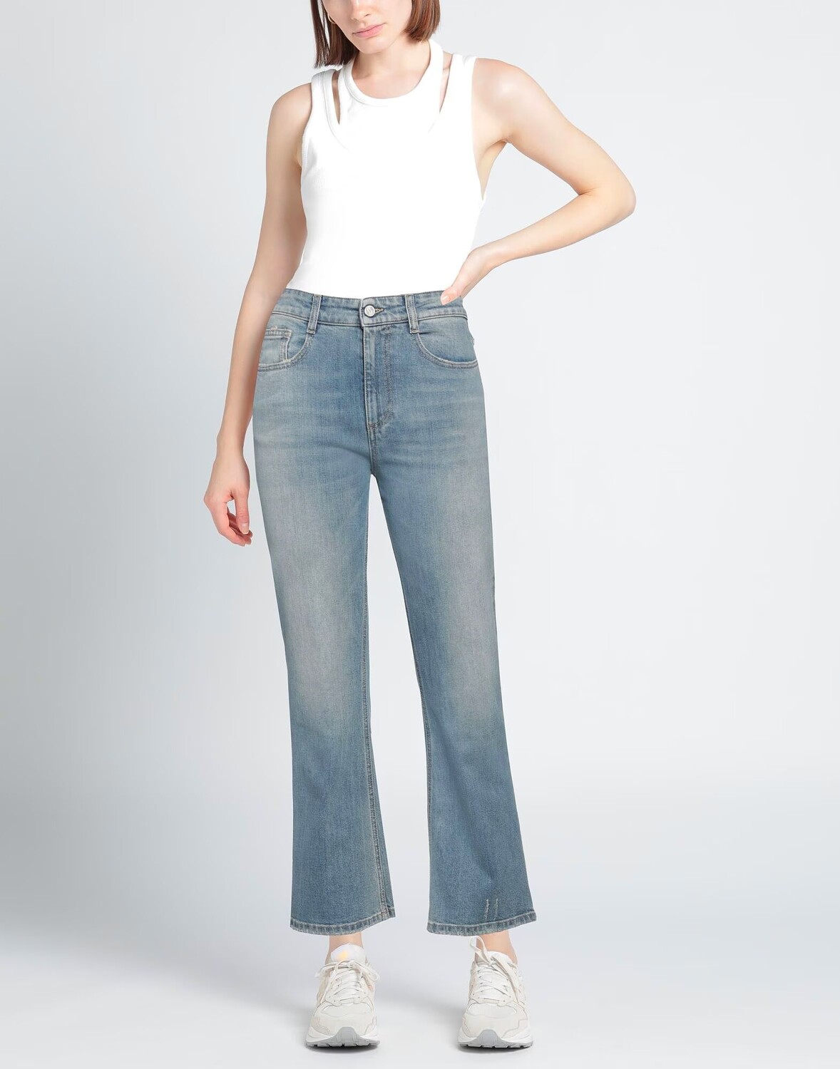 Д жинсы Stella McCartney Bootcut, синий