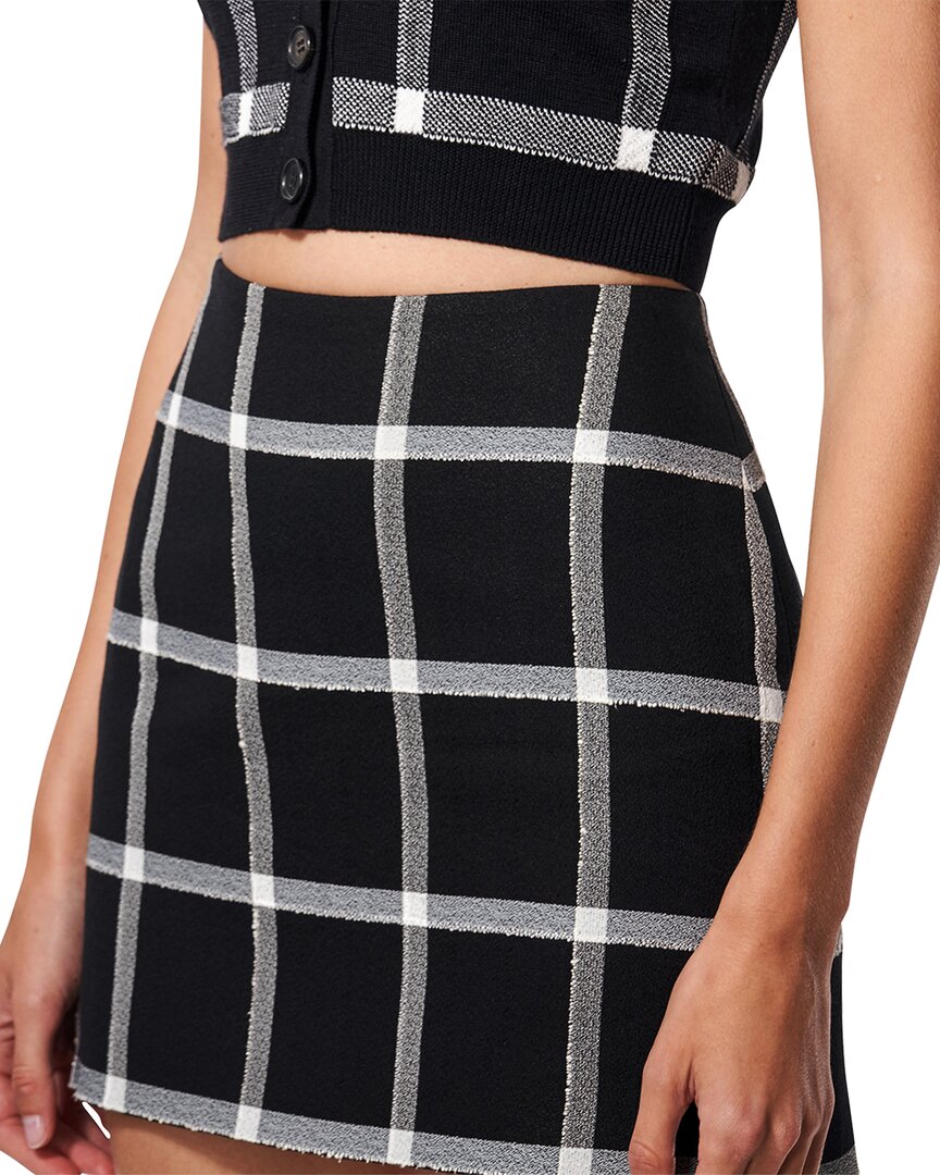 

Мини-юбка Carolina Herrera, черный/белый