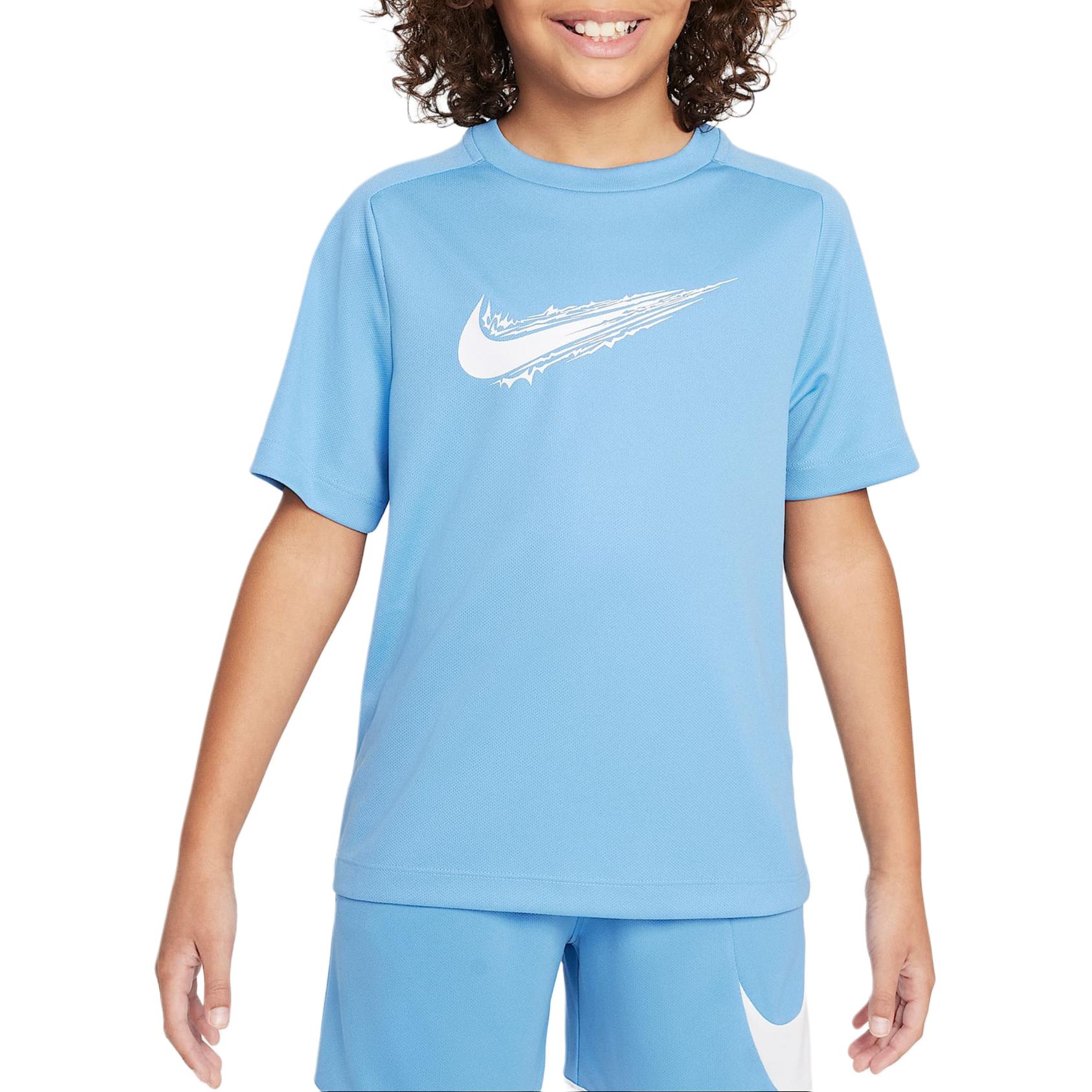 

Nike Футболка Dri Fit синий Transcend/белый Teenagers