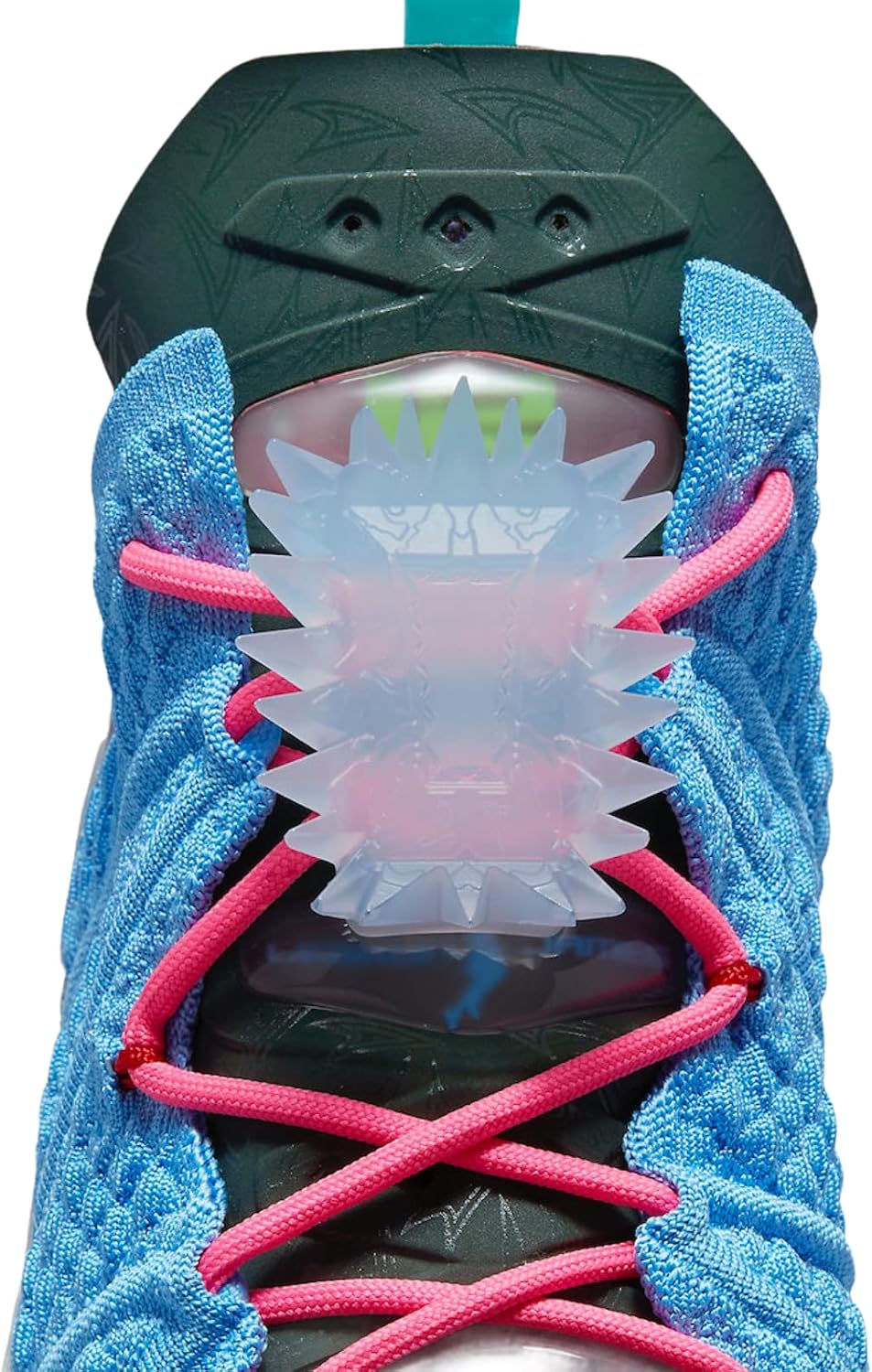 Мужские баскетбольные кроссовки Nike Lebron 181 Thru 9 светло-голубого цвета DM2813-400 — фото 4