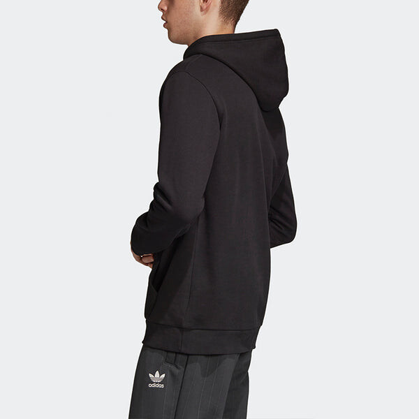 Толстовка men's originals trefoil black Adidas, черный — фото 4