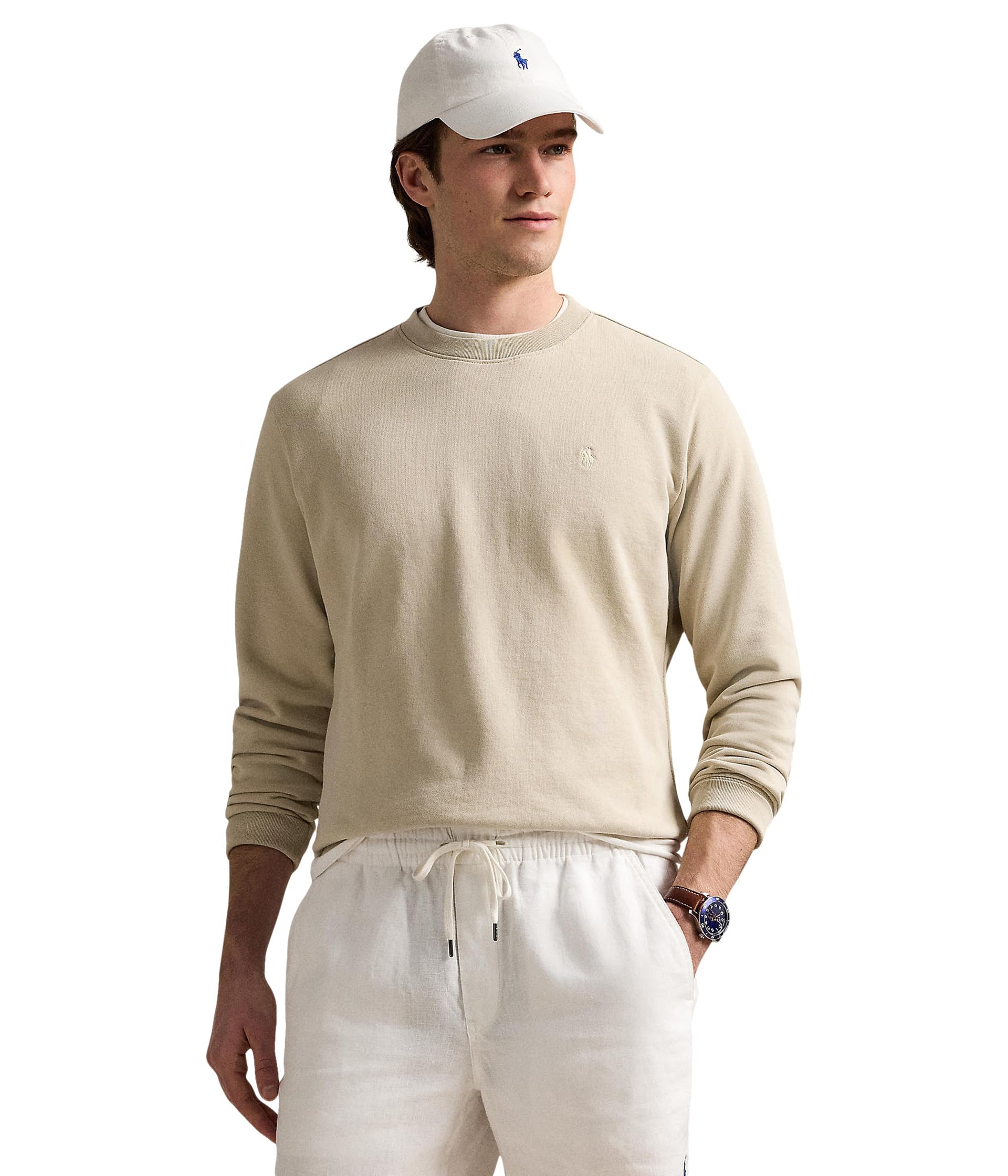 

Толстовка Polo Ralph Lauren Loopback Fleece Sweatshirt, цвет Stoneware Grey