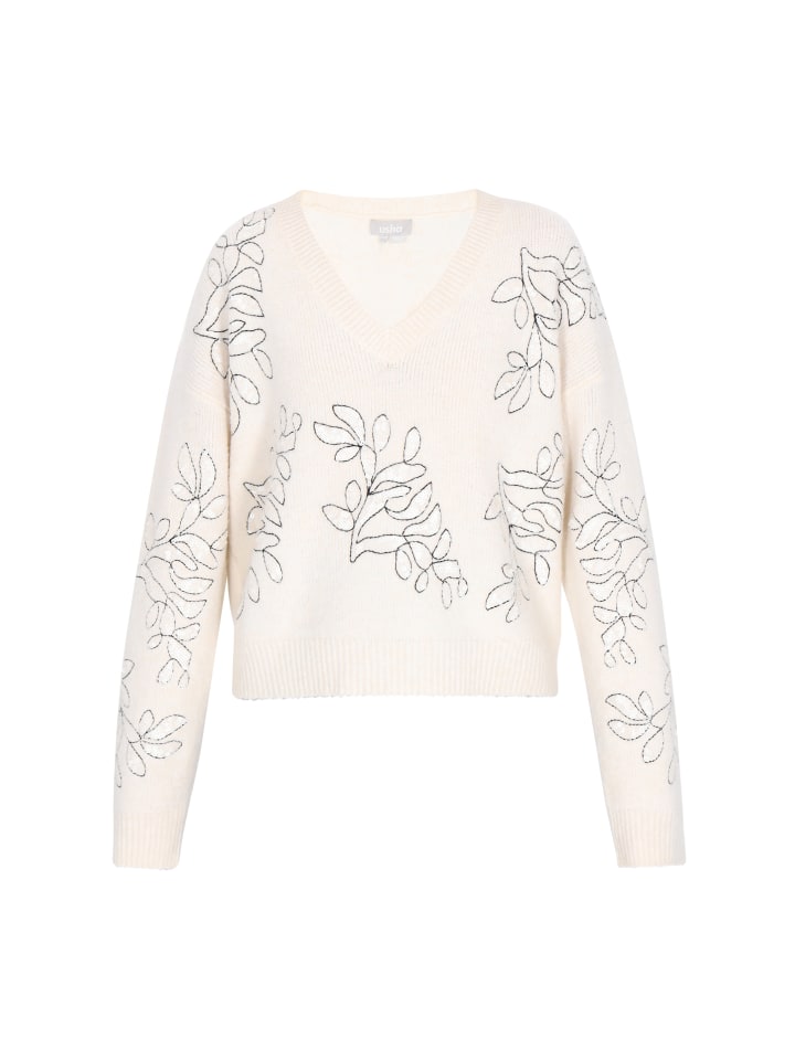 

Usha Женский свитер кремового цвета