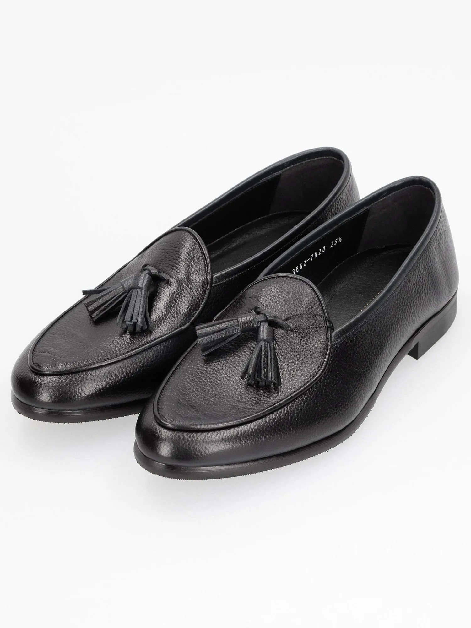Кожаные слипоны с кисточками MONSIEUR NICOLE ex/tra, 67 Navy