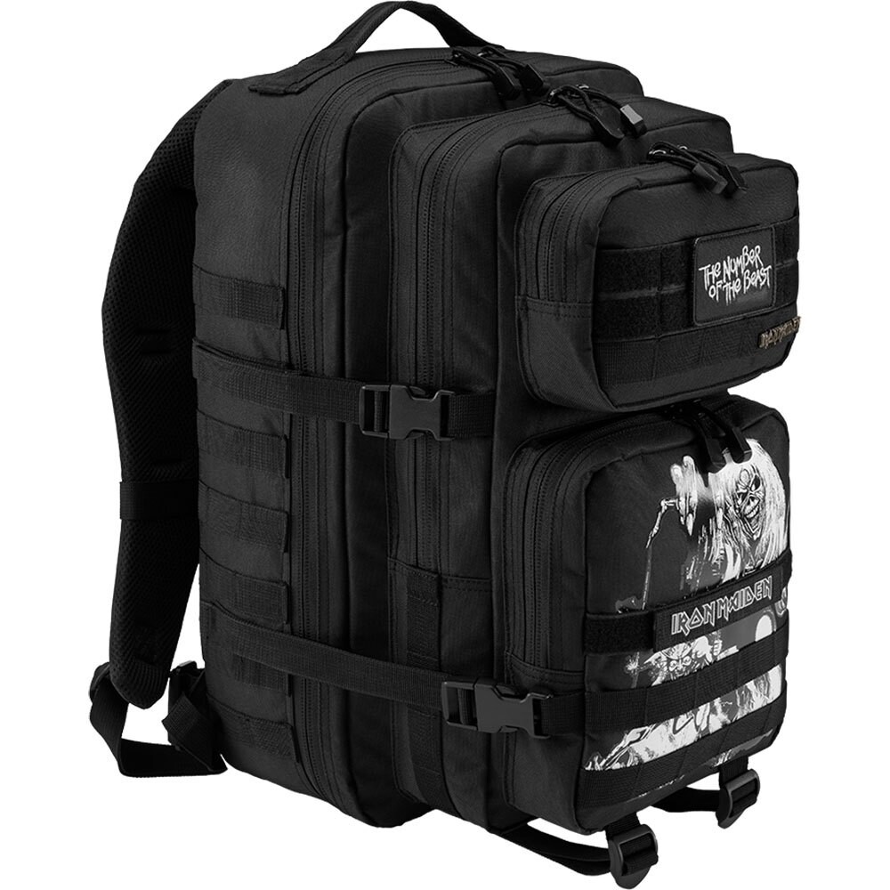 

Рюкзак Brandit Iron Maiden US Cooper Eddy Glow 40L, черный