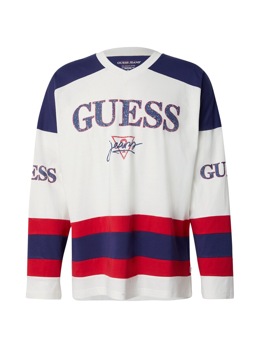 

Рубашка GUESS JEANS Hockey, белый