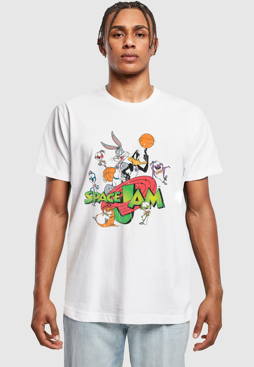 

Футболка с принтом SPACE JAM TEAM Merchcode, белый