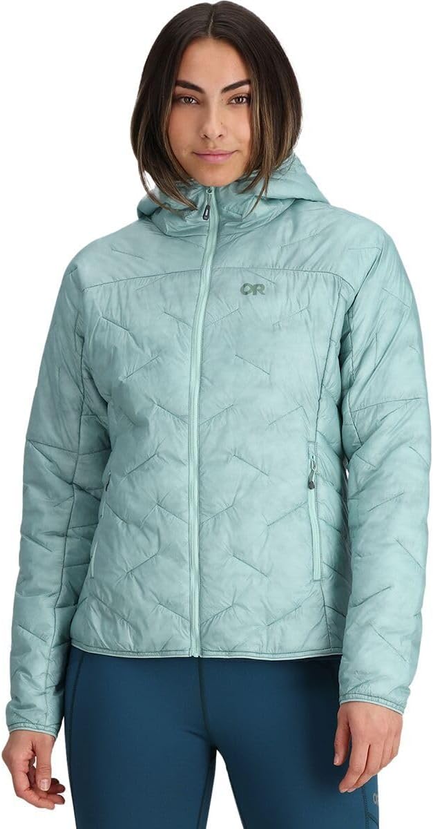 

Женская толстовка Ferrosi Outdoor Research с капюшоном - быстросохнущая, с защитой от ультрафиолета 50+, Sage