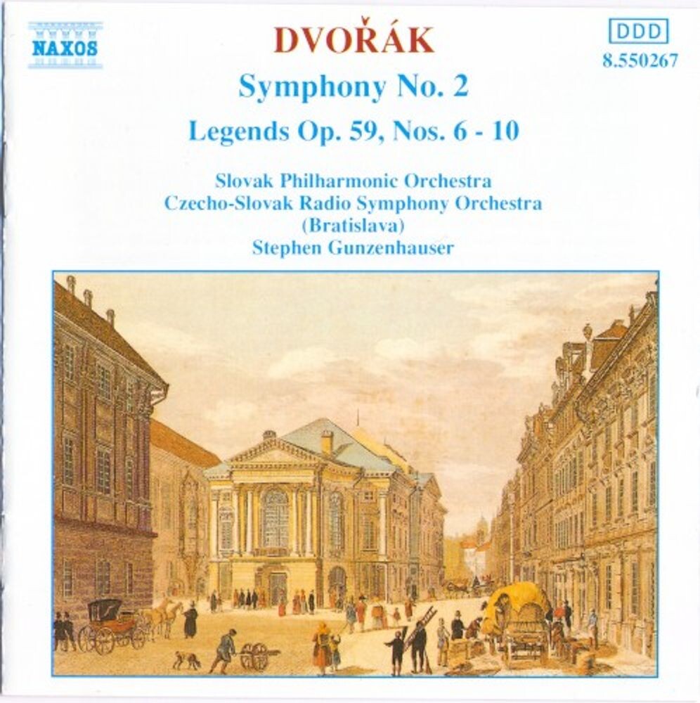 

Диск CD Symphony No. 2/Legends 6-10 - Antonin Dvorák