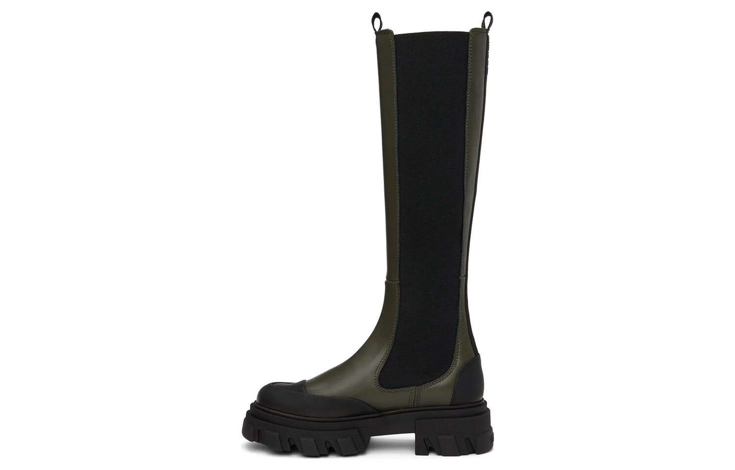 

Женские сапоги до колена Alexander McQueen Tread Slick