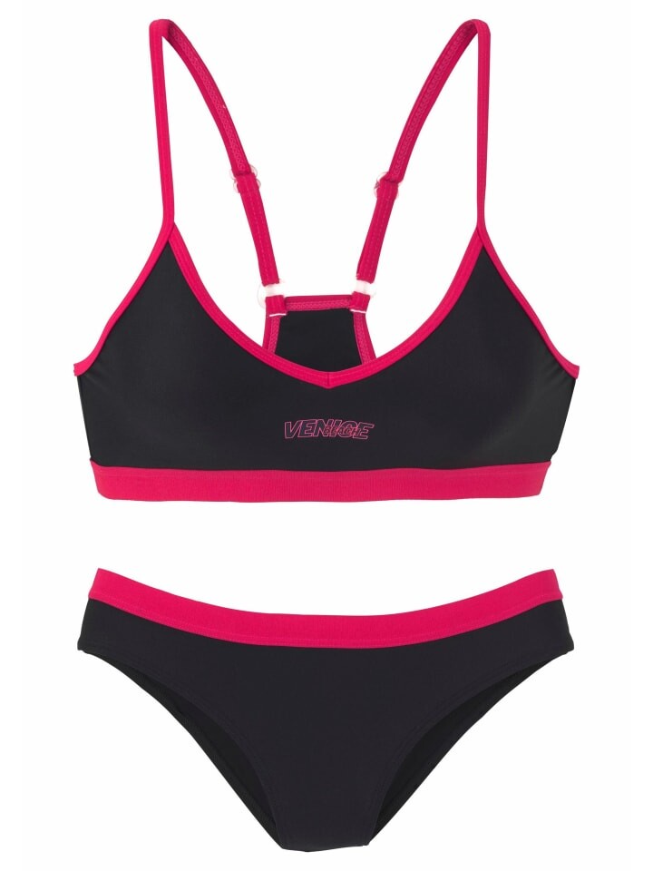 

Комплект бикини Venice Beach, цвет schwarz/pink