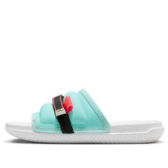 

Тапочки super play slide 'island green laser orange' Air Jordan, мультиколор