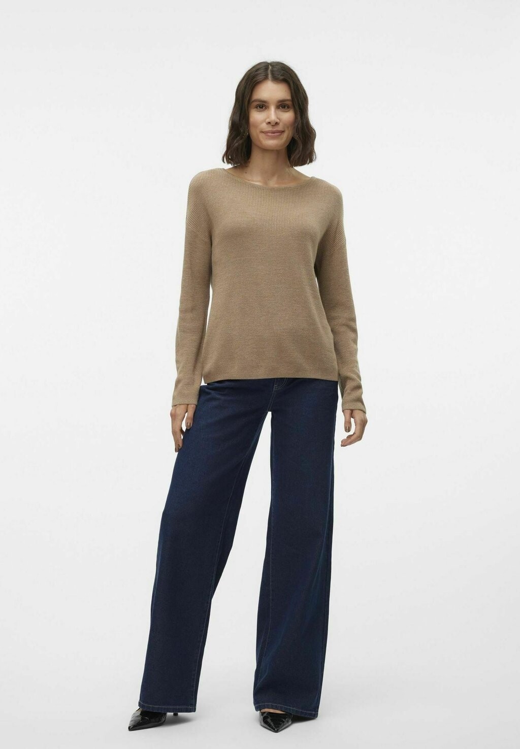 

Джемпер NEWLEXSUN Vero Moda, бежевый