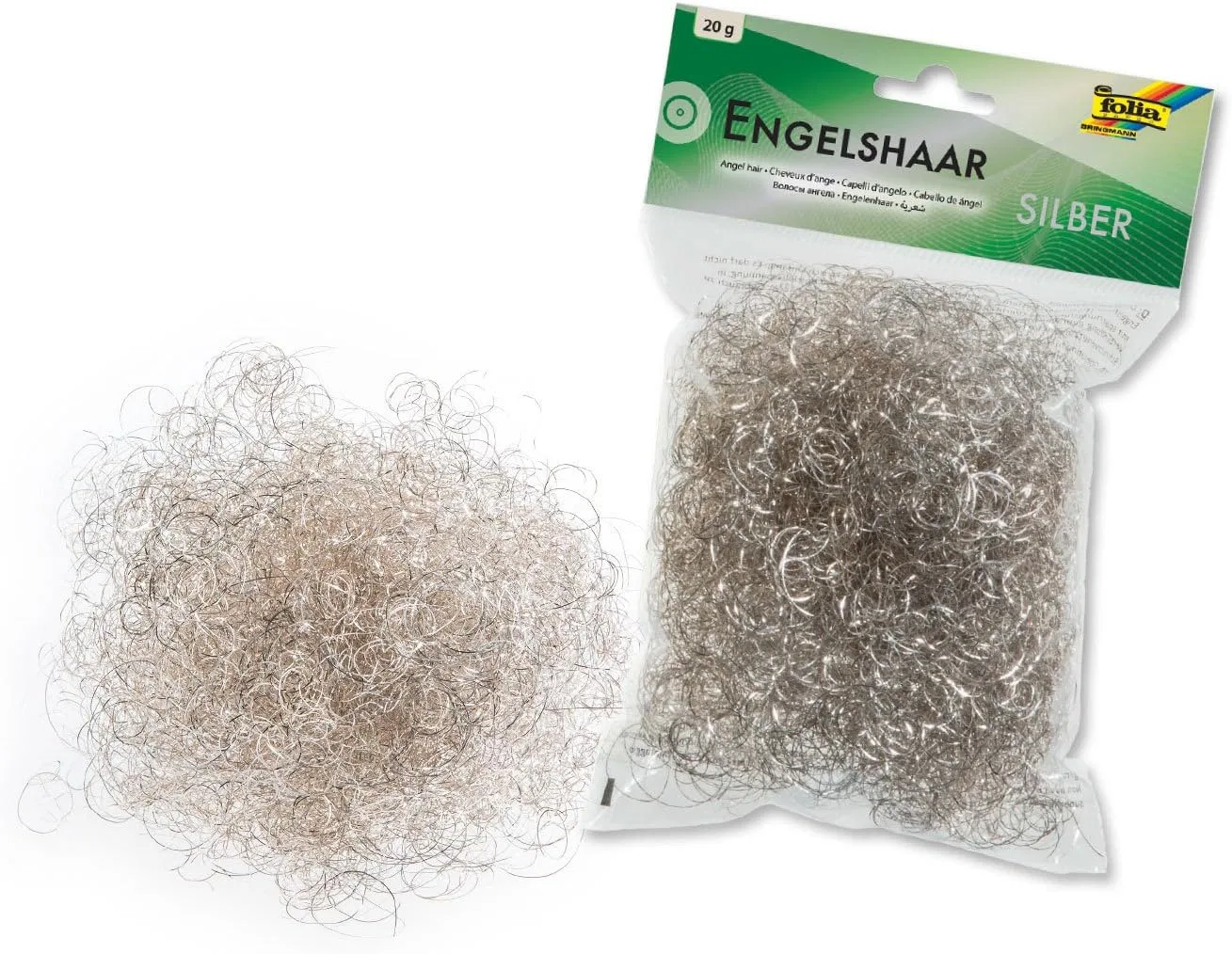 Хайлайтер Folia Silver Angel Hair 20 г