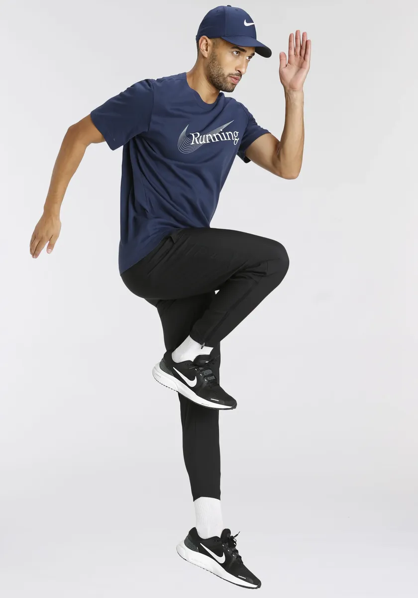 

Футболка для бега Nike "DRI-FIT MEN'S RUNNING T-SHIRT", синий