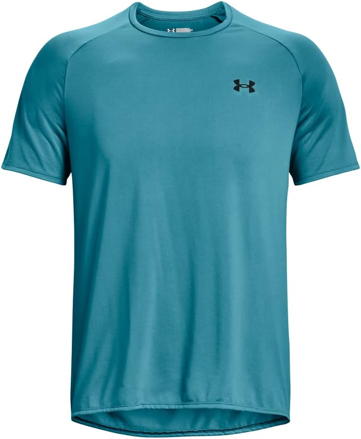 

Мужская футболка с коротким рукавом Under Armour Tech 2.0, (433) Glacier Blue/Black
