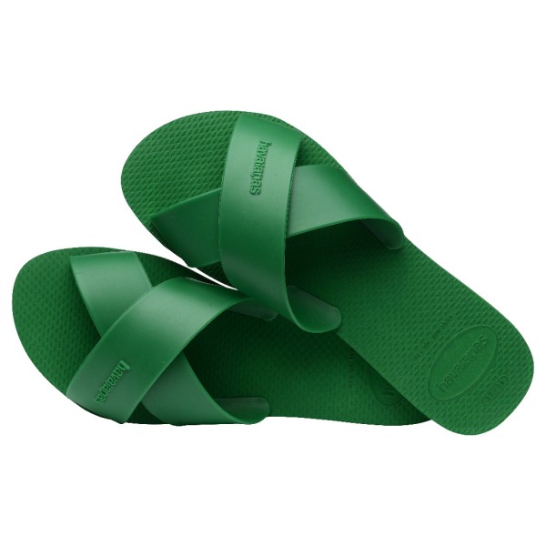 Женские аквамариновые сандалии Havaianas, оранжевый — фото 3