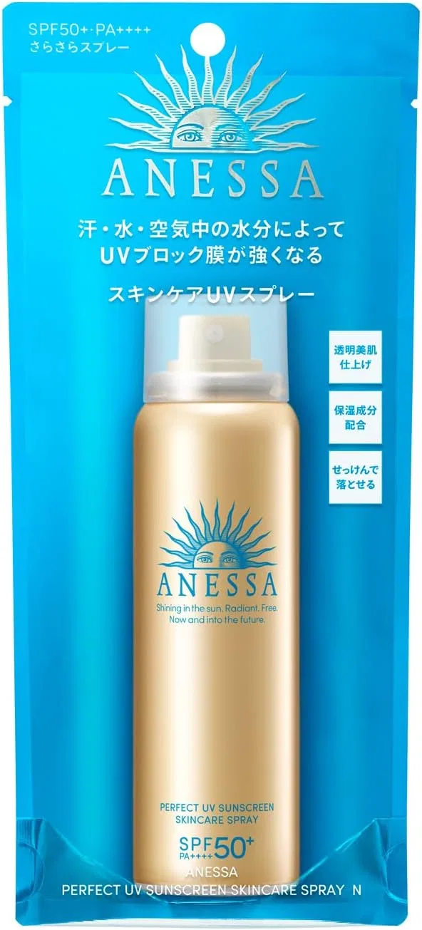 Спрей для загара ANESSA Perfect UV Skin Care Spray, фруктово-цветочный аромат, 60 г — фото 2