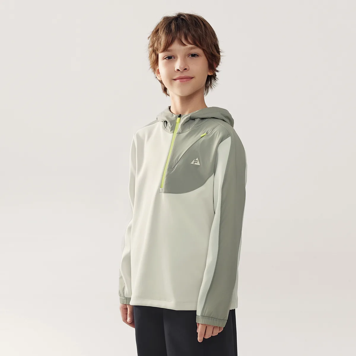 Свитшот PERFORMANCE FPF детский FILA KIDS, Steam Gray — фото 3