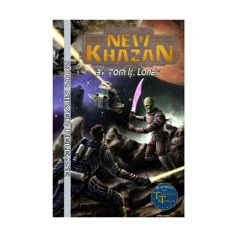 

New Khazan (2012 Silver Release Edition), Tunnels & Trolls (Peryton Publishing), мягкая обложка