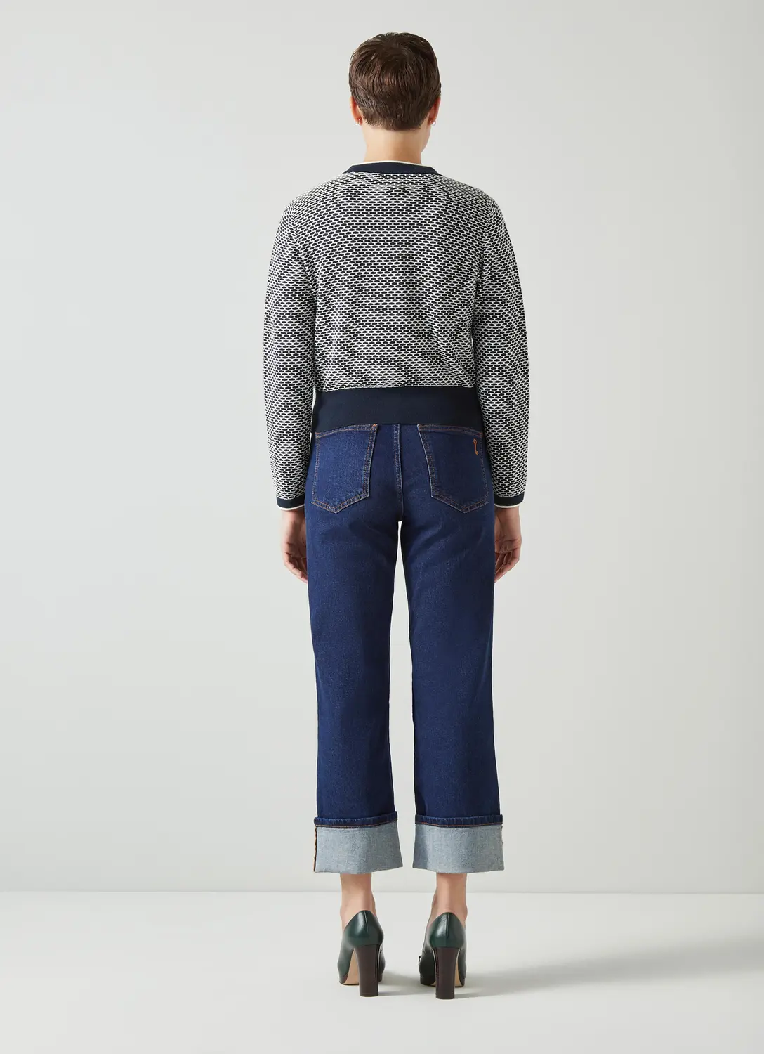 

Медовые кардиганы Lk Bennett, spring navy ivory