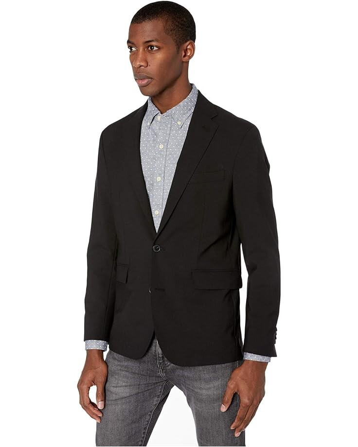

Пальто Cole Haan Slim Fit Suit Separate Coat, черный