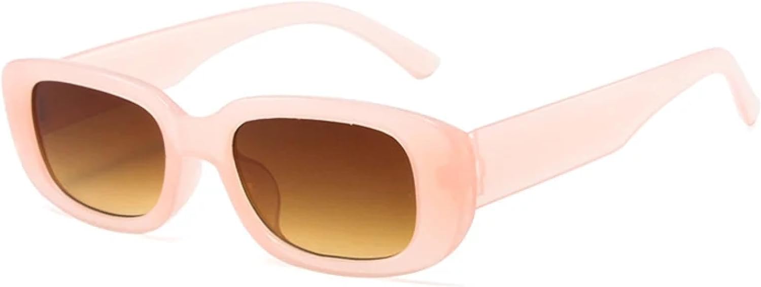 

Солнцезащитные очки с защитой от УФ-излучения UV400 | Маленький размер, разноцветные линзы с леопардовым принтом | Для женщин и мужчин, для занятий спортом на открытом воздухе и вождения DSVIGF, Pink-brown