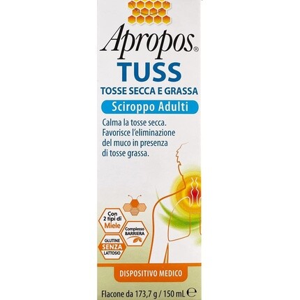 

Apropos Tuss Сироп для взрослых 150мл Desa Pharma Srl