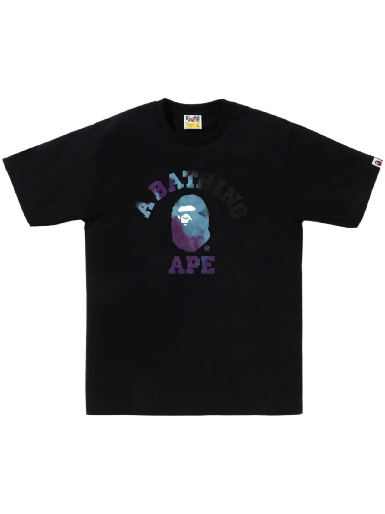 

Футболка с логотипом BATHING APE A Bathing Ape, черный