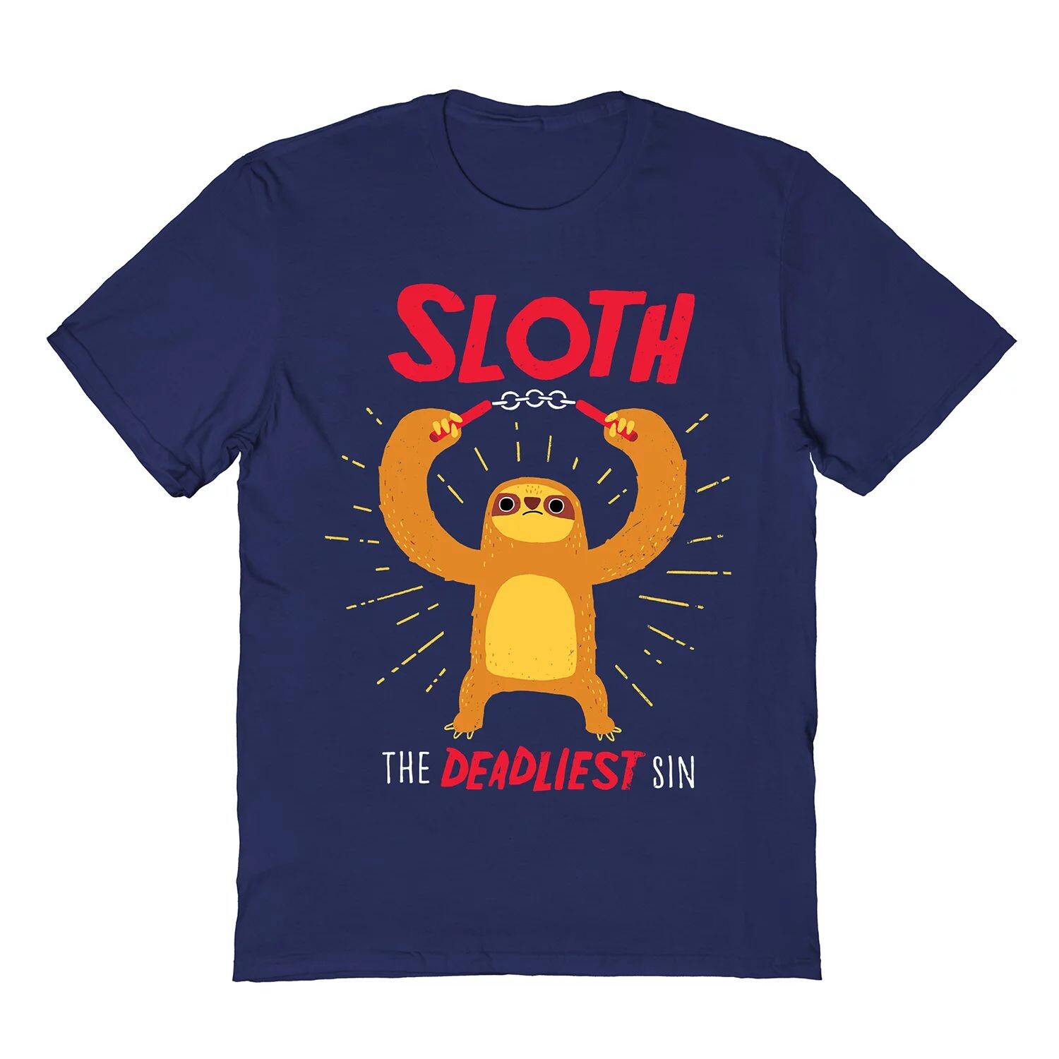 

Мужская футболка DinoMike Deadliest Sin COLAB89 by Threadless