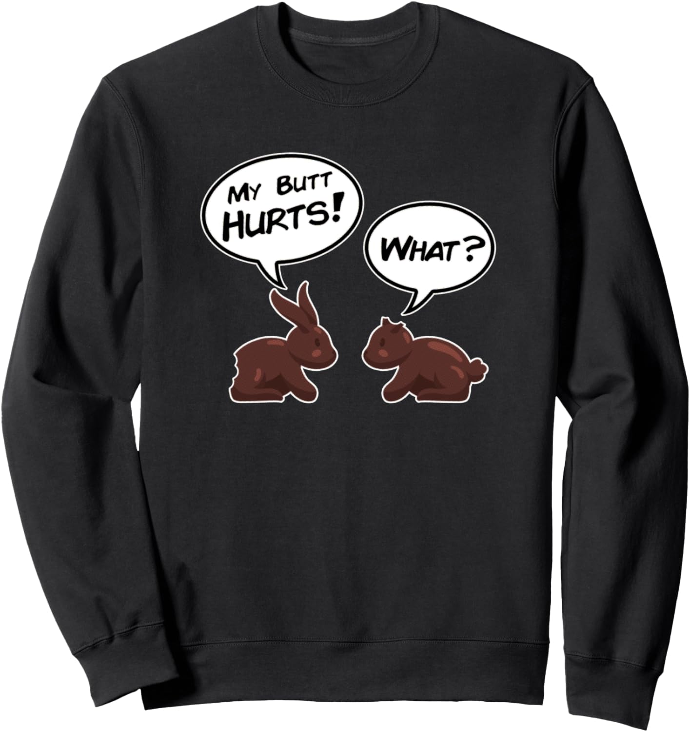 

Забавная толстовка с пасхальным яйцом и шоколадным зайчиком Заноза болит Chocolate Bunny Easter March