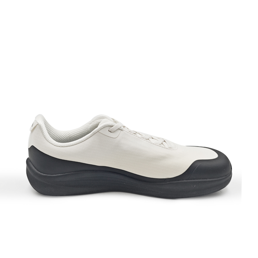 Sneaks & Feet Беговые кроссовки для города и поездок на работу Unisex White Black с низким верхом и устойчивостью к истиранию — фото 4