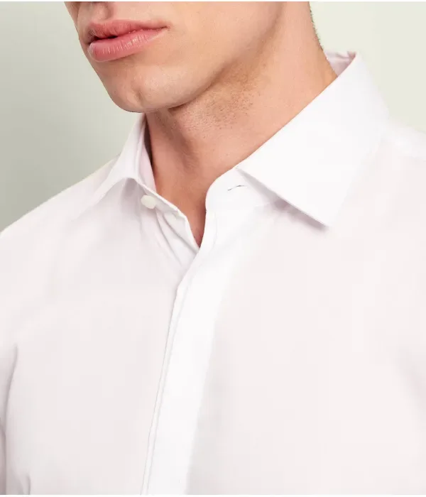 Футболка H-HANK-K-PARTY-261 slim fit Boss, белый — фото 4