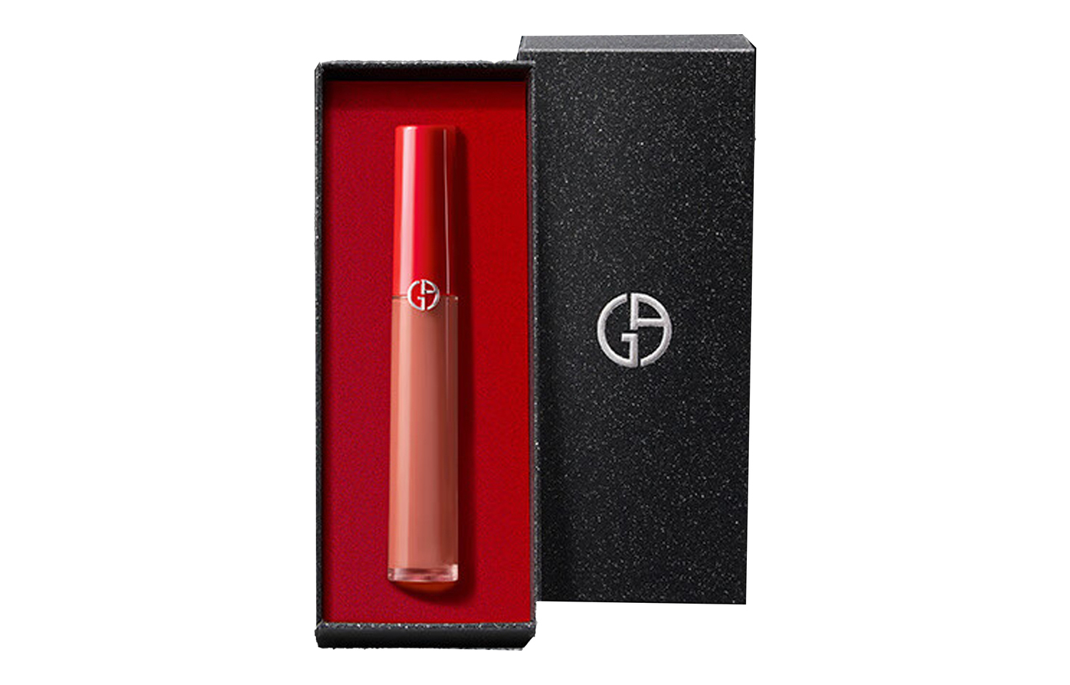GIORGIO ARMANI AMANI красный тюбик блеск для губ велюр натуральный оттенок осветляющий 6,5 мл подарок для девушки подарок на день рождения — фото 3