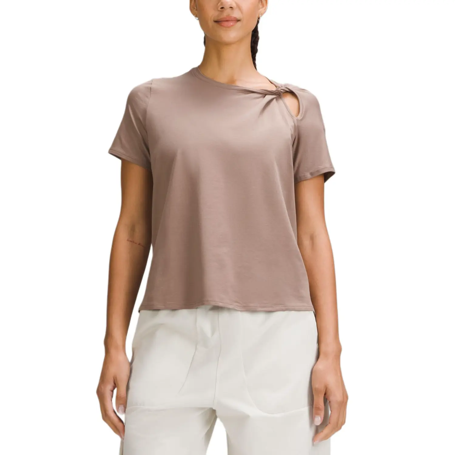 

Футболка SS24 Regular Женская Lululemon, Taupetastic/Pottery Taupe