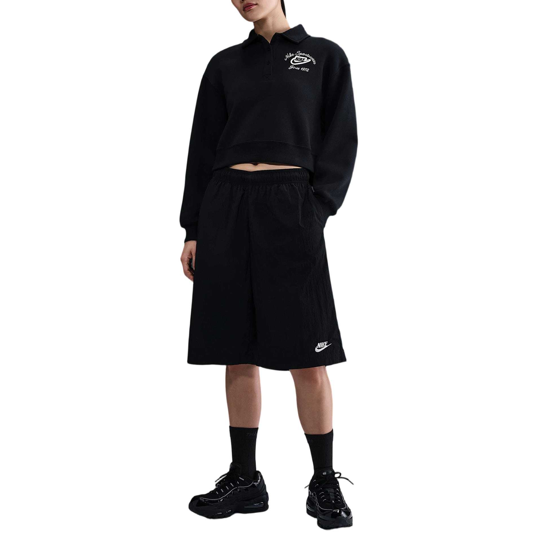 

Спортивный свитшот женский Nike, черный